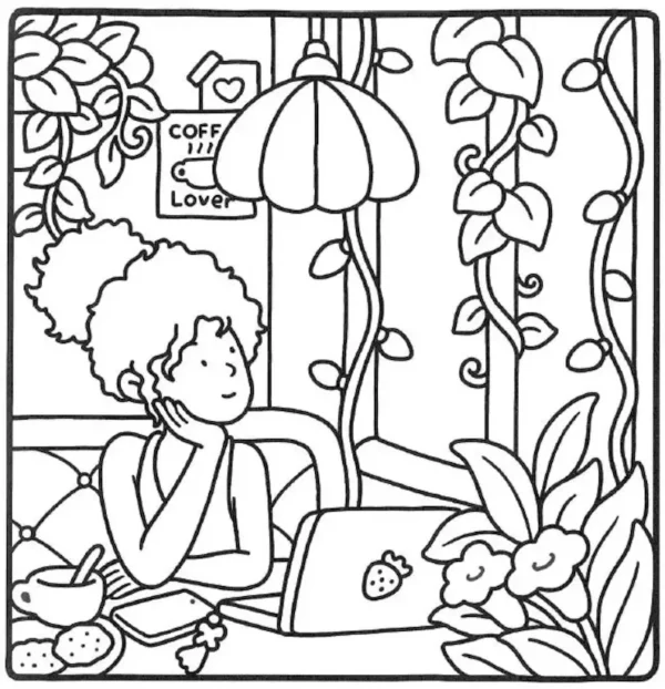 Girl Moments Coloring Book – Image 7